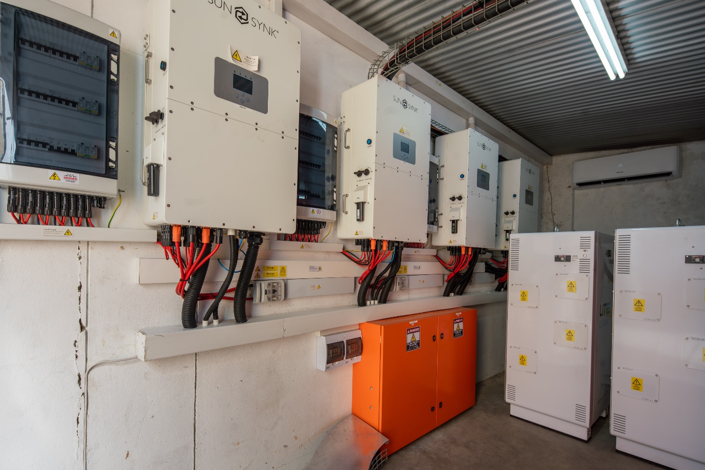 BMW Northcliff commercial PV and storage installation